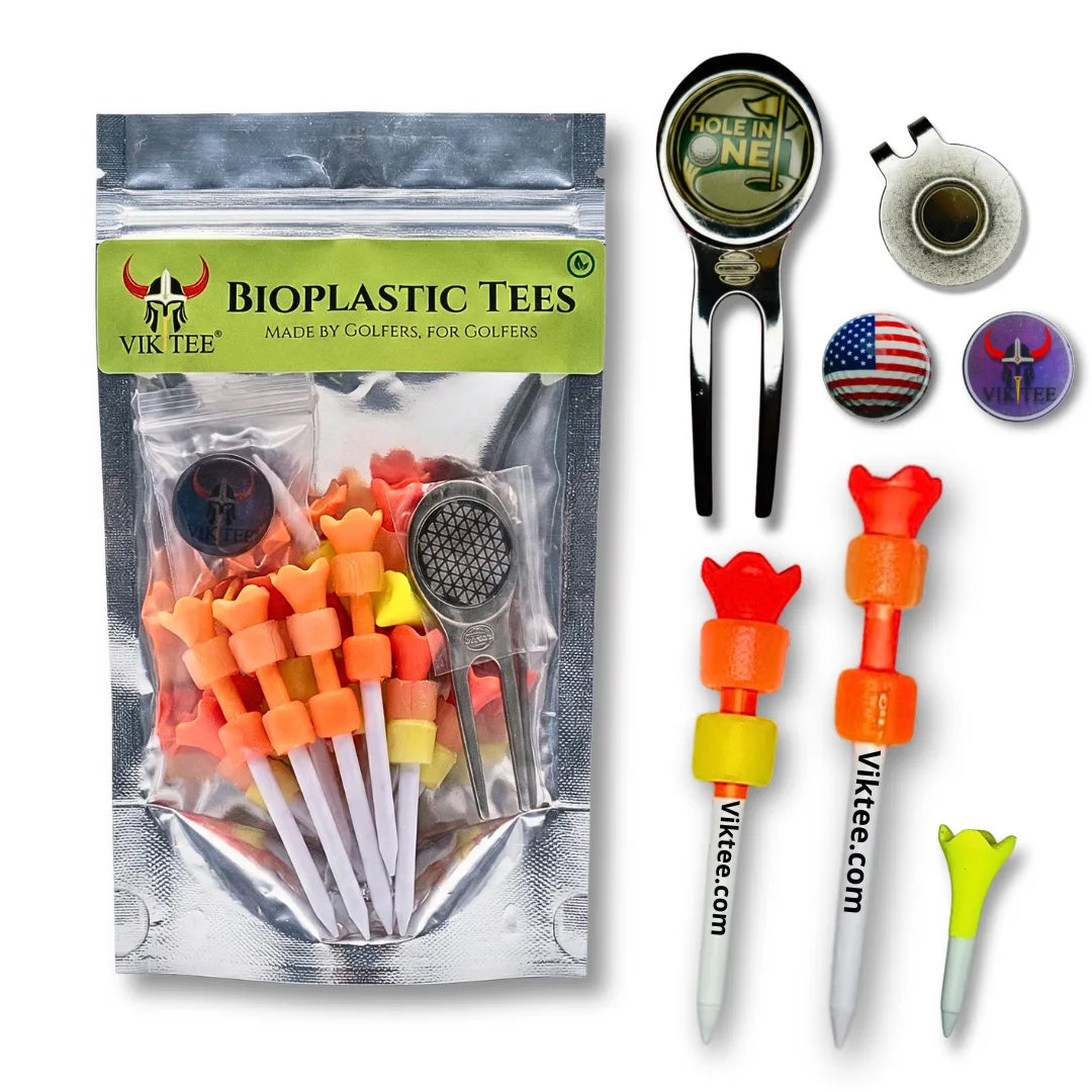Kit VIKTEE de 20 tees con sacadivot