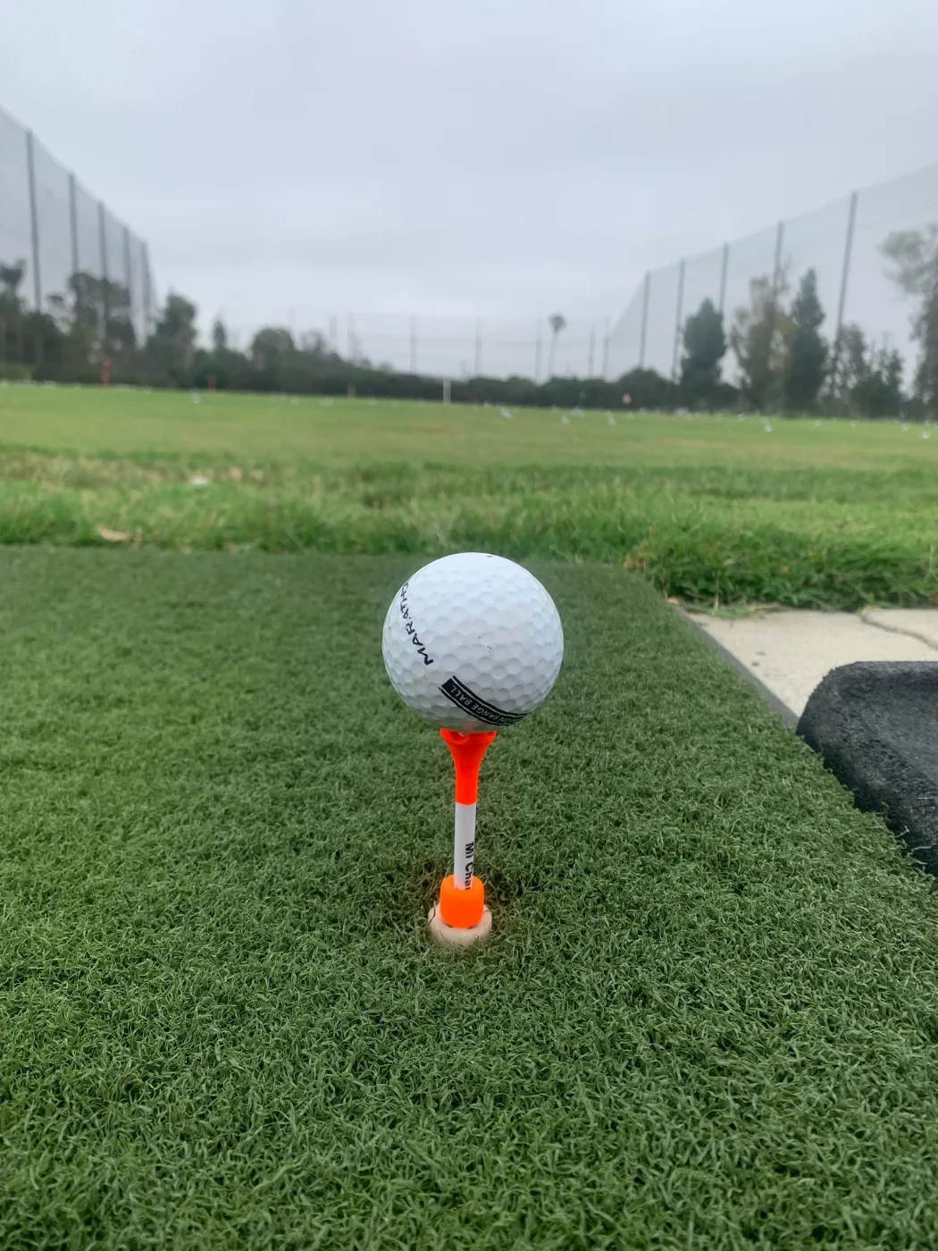 Golfista con tees VIKTEE